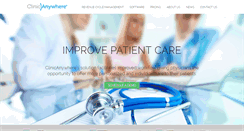 Desktop Screenshot of clinicanywhere.com